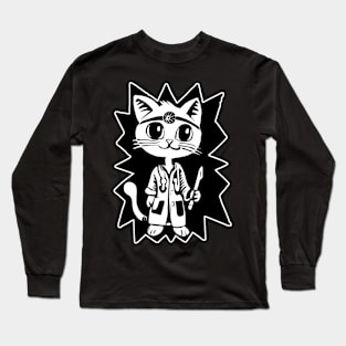 Surgeon cat Long Sleeve T-Shirt